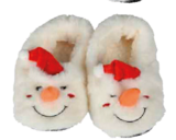 Chaussons fourrés de Noël enfant en promo chez Maxi Bazar Fontenay-sous-Bois à 5,99 €