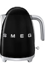 Bouilloire Smeg KLF03BLEU NOIR - Smeg en promo chez Darty Angers à 131,99 €