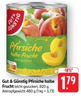 Pfirsiche halbe Frucht bei E center im Heilbronn Prospekt für 1,79 €