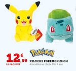 Super U Gennevilliers - Promo Peluche Pokemon 20 cm Promo Peluche Pokemon 20 cm à 12,99 € dans le catalogue Super U à Gennevilliers