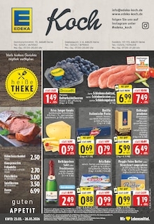 Fleisch im aktuellen EDEKA Prospekt (Herne) Fleisch im EDEKA Prospekt "Aktuelle Angebote" mit 24 Seiten (Herne)
