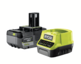 Akku-Starter-Set RC18120-150X im Angebot bei toom Baumarkt in Oberursel Akku-Starter-Set RC18120-150X Angebote von Ryobi bei toom Baumarkt Oberursel für 79,99 €