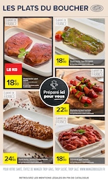 Prix et réduction Faux filet dans le prospectus Carrefour en cours Offre Faux filet dans le catalogue Carrefour du moment à la page 5