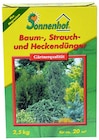 Baum-, Strauch- und Heckendünger im Angebot bei Wreesmann in Stade Baum-, Strauch- und Heckendünger Angebote von Sonnenhof bei Wreesmann Stade für 4,99 €
