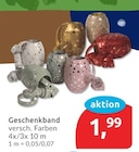 Geschenkband im aktuellen budni Prospekt