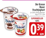 Der Grosse Bauer Fruchtjoghurt von Bauer im aktuellen EDEKA Prospekt für 0,39 €