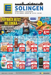 EDEKA Prospekt für Solingen (Klingenstadt): "Aktuelle Angebote", 28 Seiten, 06.01.2025 - 11.01.2025