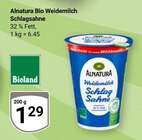 Aktuelle Sahne Angebote bei GLOBUS in Wiesbaden Aktuelles Bio Weidemilch Schlagsahne Angebot bei GLOBUS in Wiesbaden ab 1,29 €