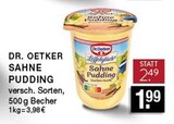 Sahne Pudding Angebote von Dr. Oetker bei EDEKA Bottrop für 1,99 €