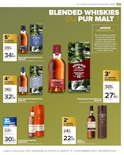 Promos Aberlour dans le catalogue "CAVE : VINS, ALCOOLS ET SPIRITUEUX" de Carrefour à la page 29