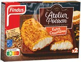 60% de remise immédiate sur le 2ème au choix sur la gamme ATELIER POISSONS PANÉS - FINDUS en promo chez Auchan Hypermarché 60% de remise immédiate sur le 2ème au choix sur la gamme ATELIER POISSONS PANÉS - FINDUS dans le catalogue Auchan Hypermarché