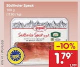 Aktuelles Südtiroler Speck Angebot bei Netto Marken-Discount in Mainz ab 1,79 €