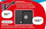 Küchenarmatur oder Einbauspüle von SISTANT im aktuellen ROLLER Prospekt für 99,99 €