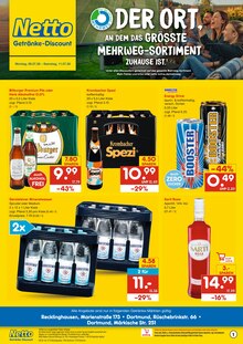 Bitburger im aktuellen Netto Marken-Discount Prospekt (Gelsenkirchen) Bitburger im Netto Marken-Discount Prospekt "DER ORT, AN DEM DU IMMER AUSGEZEICHNETE PREISE FINDEST." mit 6 Seiten (Gelsenkirchen)