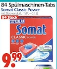 84 Spülmaschinen-Tabs Classic Power Angebote von Somat bei Wreesmann Aurich für 9,99 €