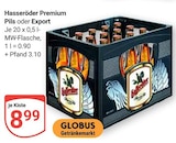 Premium Pils bei GLOBUS im Neubrandenburg Prospekt für 8,99 €