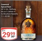 Aktuelles Spiced Rum Angebot bei GLOBUS in Mannheim ab 29,99 €