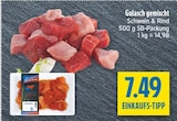 Gulasch gemischt Schwein & Rind im Angebot bei diska in Dresden Gulasch gemischt Schwein & Rind Angebote bei diska Dresden für 7,49 €