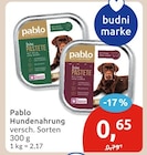 Feine Pastete mit Wild und Huhn Angebote von Pablo bei budni Buchholz für 0,65 €
