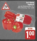 E center Hof - Paprika rot Angebot im Prospekt Paprika rot bei E center im Hof Prospekt für 1,00 €