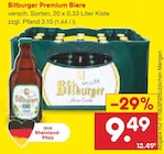 Premium Biere Angebote von Bitburger bei Netto Marken-Discount Bensheim für 9,49 €