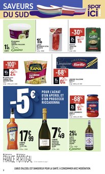 Prospectus Spar de la semaine "SPAR SUPERMARCHÉ" avec 2 pages, valide du 17/04/2024 au 28/04/2024 pour Figari et alentours