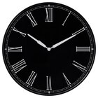 Wanduhr schwarz im IKEA Prospekt Wanduhr schwarz von DRABBLING im aktuellen IKEA Prospekt für 24,99 €