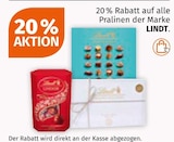 20 % Rabatt von LINDT im aktuellen Müller Prospekt für 