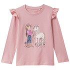 Mädchen Langarmshirt mit Print im aktuellen Ernstings family Prospekt für 9,99 €
