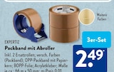 Packband mit Abroller bei ALDI SÜD im Bodenheim Prospekt für 2,49 €