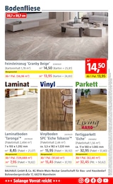 Bodenbelag im BAUHAUS Prospekt "Wenn's gut werden soll" auf Seite 13