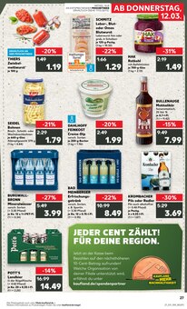 Krombacher im Kaufland Prospekt "Hier bin ich richtig" mit 66 Seiten (Ahlen)