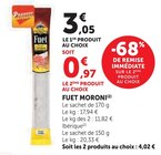Fuet - Moroni en promo chez Super U Antibes à 0,97 €