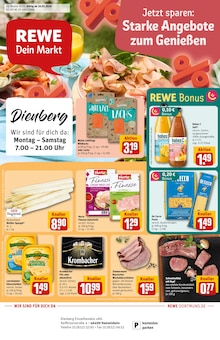REWE Prospekt der Woche "Dein Markt" Seite 1, 18.05.2026 bis 23.05.2026 für Hamminkeln Aktueller REWE Prospekt "Dein Markt" Seite 1 von 30 Seiten für Hamminkeln