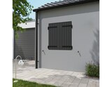 Brico Dépôt Sainte-Hélène-sur-Isère - Promo Volet battant manuel 2 panneaux aluminium gris 115 x 100 cm Promo Volet battant manuel 2 panneaux aluminium gris 115 x 100 cm à 185,00 € dans le catalogue Brico Dépôt à Sainte-Hélène-sur-Isère