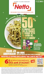 Prospectus Discount Alimentaire de Netto à Escalquens: "L'ANNIVERSAIRE, ÇA SE FÊTE !", 22 pages, 17/03/2026 - 23/03/2026