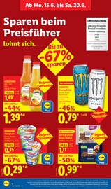 Aktueller Lidl Prospekt mit Energydrink, "LIDL LOHNT SICH", Seite 22