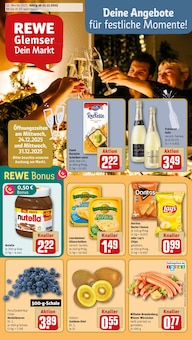 Aktueller REWE Prospekt "Dein Markt" Seite 1 von 22 Seiten