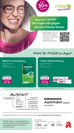 Aktueller mea - meine apotheke Apotheken Prospekt in Beilngries und Umgebung, "Unsere August-Angebote" mit 4 Seiten, 01.08.2025 - 31.08.2025