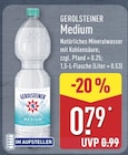 Medium Angebote von Gerolsteiner bei ALDI Nord Plauen für 0,79 €