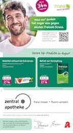 Apotheken Prospekt von mea - meine apotheke in Fluorn-Winzeln Aktueller mea - meine apotheke Apotheken Prospekt für Fluorn-Winzeln: Unsere August-Angebote mit 4} Seiten, 01.08.2026 - 31.08.2026