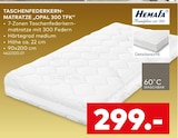 Taschenfederkernmatratze Opal 300 TFK im Angebot bei porta Möbel in Beckum Taschenfederkernmatratze Opal 300 TFK Angebote von Hemafa bei porta Möbel Beckum für 299,00 €
