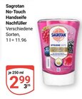 No-Touch Handseife Nachfüller im Angebot bei GLOBUS in Frankenthal No-Touch Handseife Nachfüller Angebote von Sagrotan bei GLOBUS Frankenthal für 2,99 €