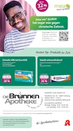 mea - meine apotheke Apotheken Prospekt der aktuellen Woche mit 4 Seiten, gültig von 01.06.2026 bis 30.06.2026, in Eppertshausen und Umgebung Aktueller mea - meine apotheke Apotheken Prospekt in Eppertshausen und Umgebung, "Unsere Juni-Angebote" mit 4 Seiten, 01.06.2026 - 30.06.2026