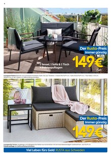 Sofa im aktuellen Rusta Prospekt (Lübeck) Sofa im Rusta Prospekt "Willkommen zu Hause in Schweden!" mit 24 Seiten (Lübeck)