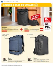 Prix et réduction Voyage dans le prospectus Carrefour en cours Offre Voyage dans le catalogue Carrefour du moment à la page 20