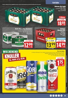 Vodka im EDEKA Prospekt "Aktuelle Angebote" mit 24 Seiten (Paderborn)