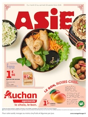 Prospectus Supermarchés Auchan Supermarché en cours à Marseille et alentours, "ASIE", 16 pages, 22/09/2026 - 26/09/2026 Catalogue Supermarchés Auchan Supermarché en cours à Marseille et alentours, "ASIE", 16 pages, 22/09/2026 - 26/09/2026