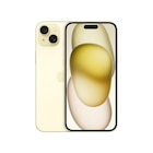 Apple iPhone 15 Plus 67" 5G Double SIM 128 Go Jaune - Apple en promo chez Fnac Saumur à 865,99 €