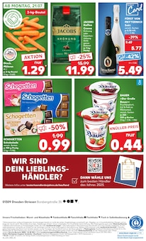 Jacobs balance im aktuellen Kaufland Prospekt (Dresden) Jacobs balance im Kaufland Prospekt "Aktuelle Angebote" mit 54 Seiten (Dresden)